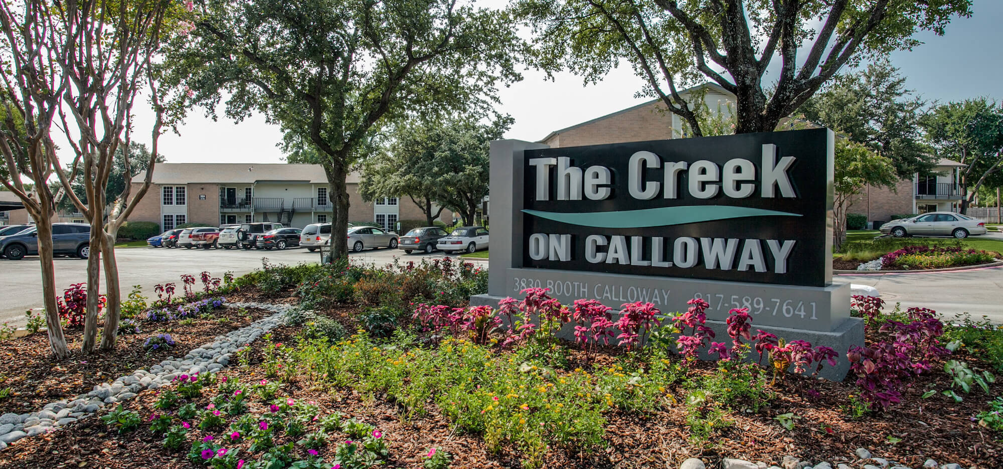 The Creek on Calloway signage